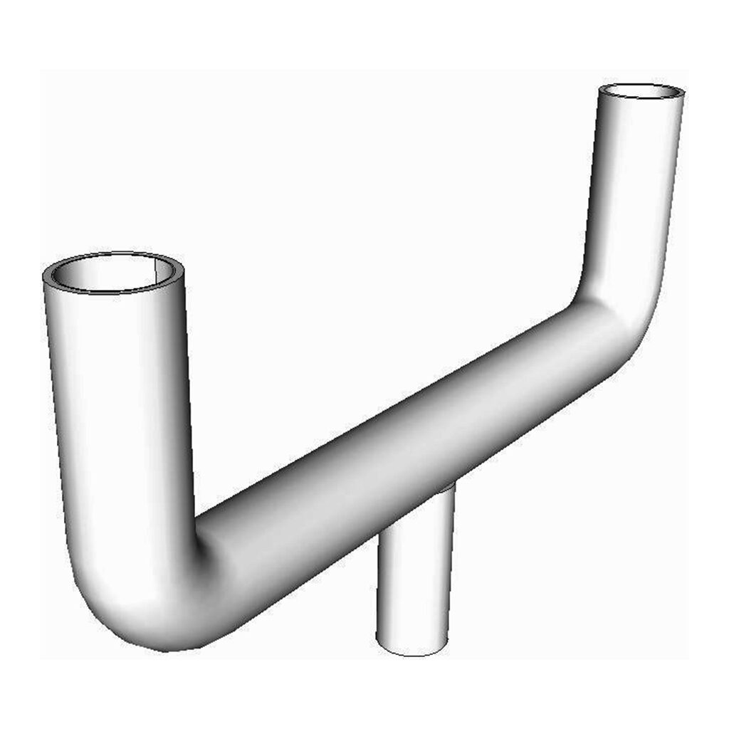 2 Light Round Bullhorn Inline Style