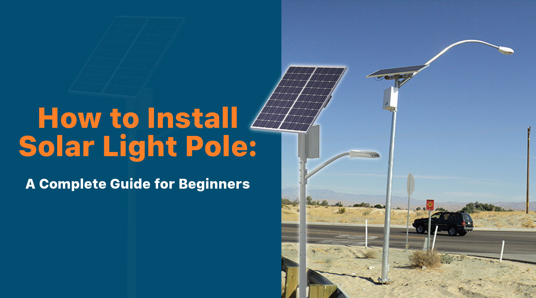 How to Install Solar Light Pole