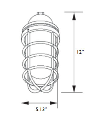 LED Pendant Mount Vapor Proof Light (CLS-VJM) (1)