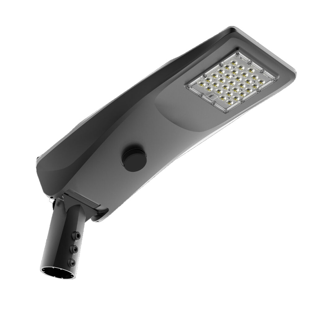LED Solar Parking Lot Light