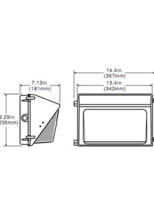 Medium Standard Led Wall Pack (CLS-IWP) (3)