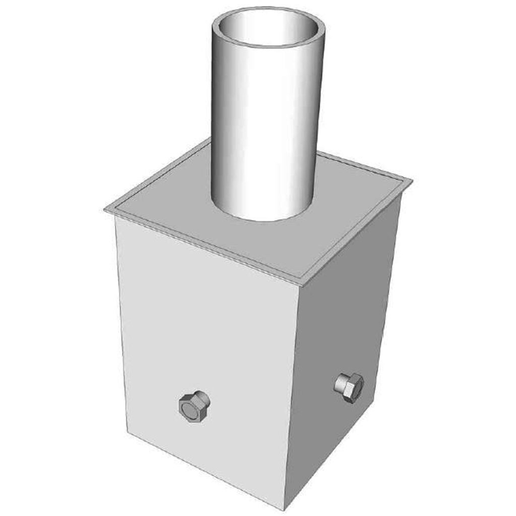 Square Over Tenon Adapter