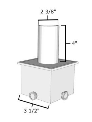 Square Tenon Adapter (2)