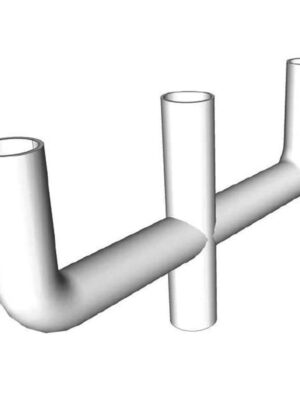 3 Light Round Bullhorn Inline Style