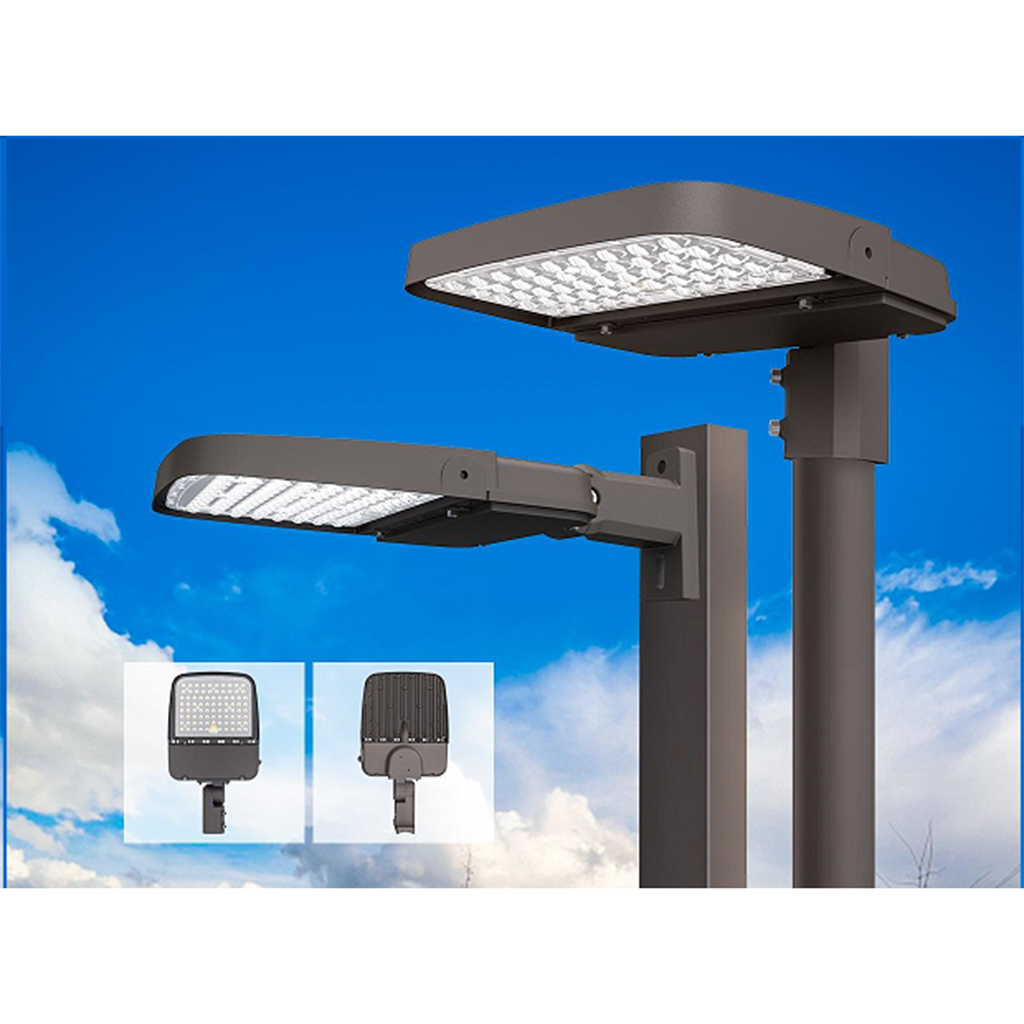Adjustable Wattage Parking Lot Light